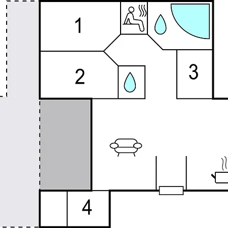 Дом отдыха 3 Bedroom In Broager